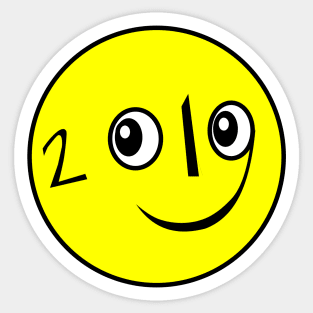 2019 - Smile!!! Sticker